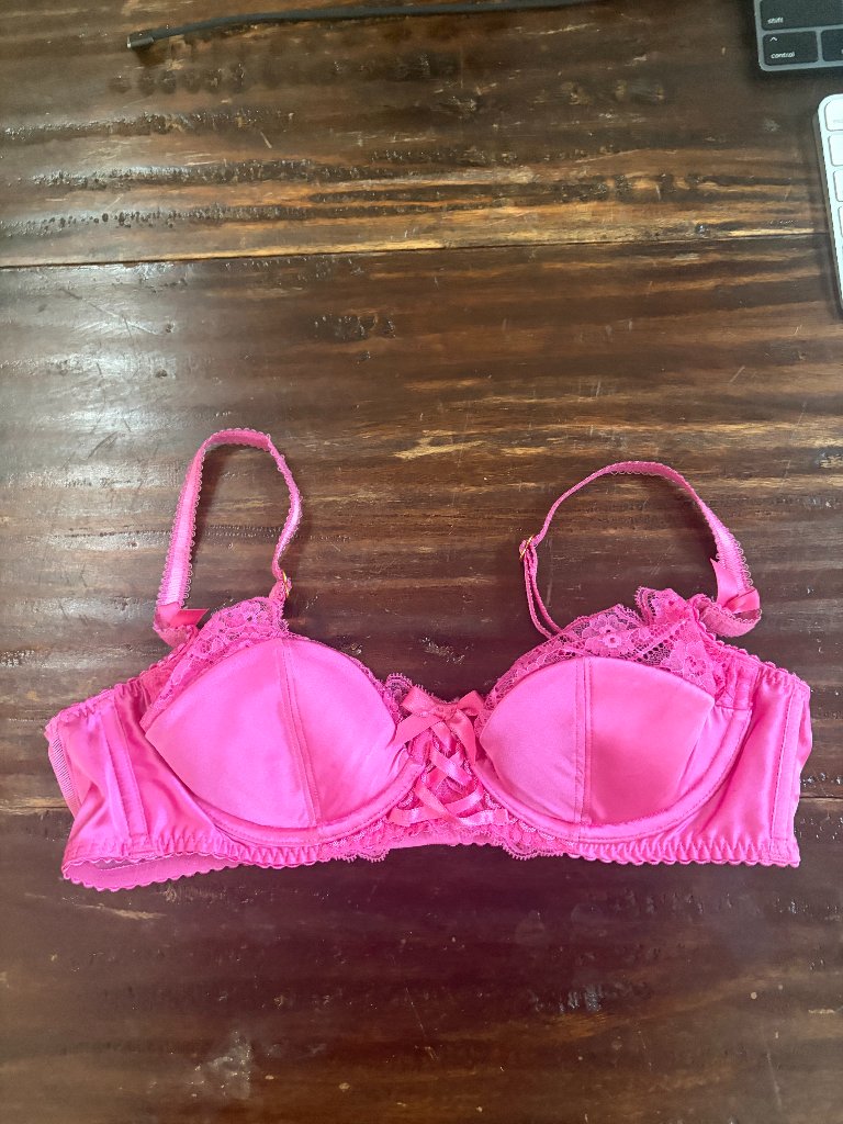 Agent Provocateur Pink Lace Bra 34b